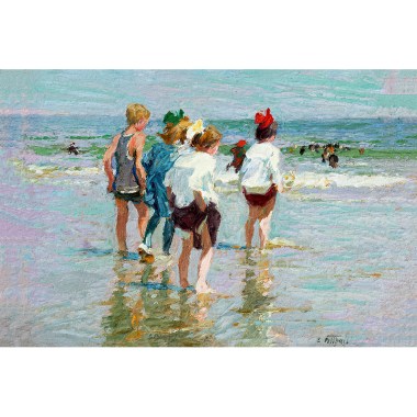 Zomerdag in Brighton, Edward Henry Potthast